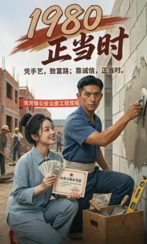 短剧《1980正当时》海报