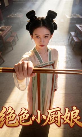 短剧《绝色小厨娘》海报