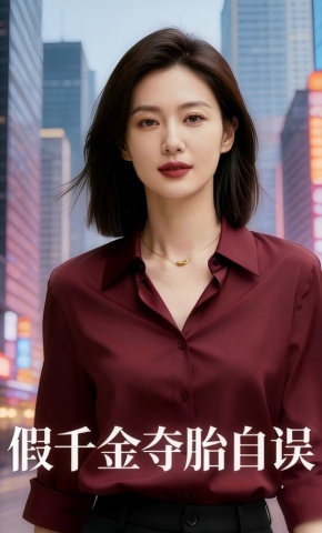 短剧《假千金夺胎自误》海报