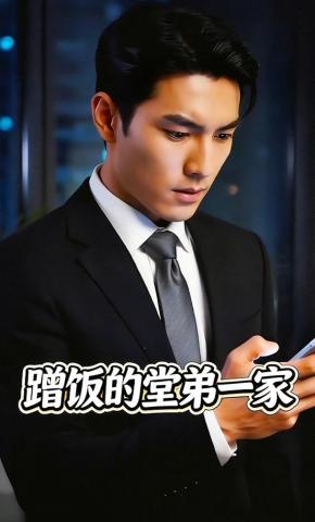 短剧《蹭饭的堂弟一家》海报