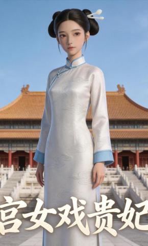 短剧《宫女戏贵妃》海报