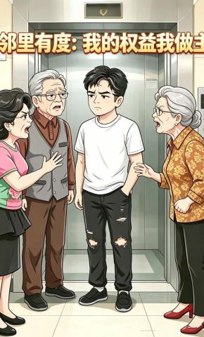 短剧《邻里有度：我的权益我做主》海报