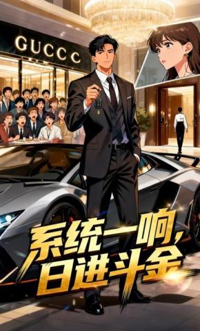 短剧《系统一响，日进斗金》海报