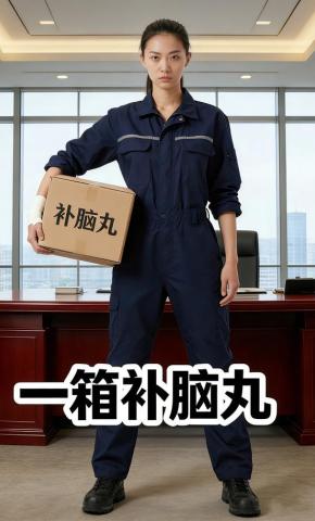 短剧《一箱补脑丸》海报