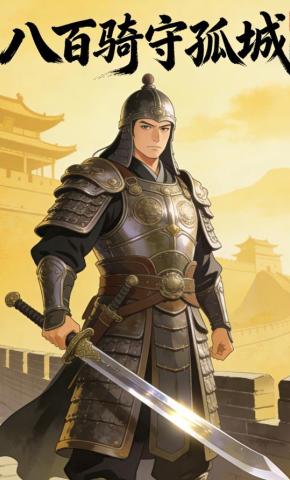短剧《八百骑守孤城》海报
