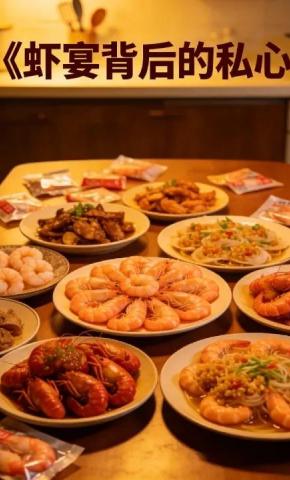 短剧《虾宴背后的私心》海报