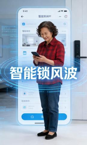 短剧《智能锁风波》海报