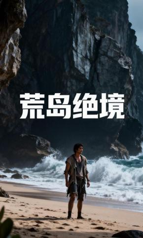 短剧《荒岛绝境》海报