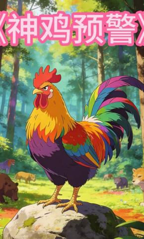 短剧《神鸡预警》海报