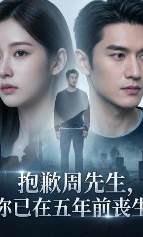短剧《抱歉周先生，你已在五年前丧生》海报