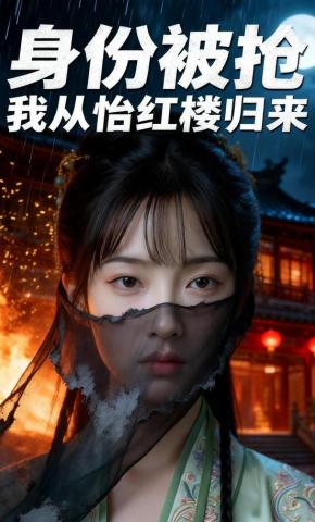 短剧《身份被抢，我从怡红楼归来》海报