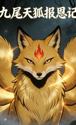 短剧《九尾天狐报恩记》海报