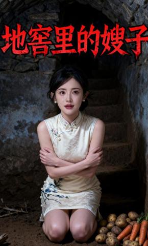 短剧《地窖里的嫂子》海报