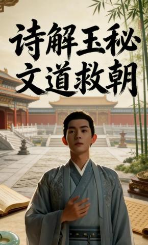 短剧《诗解玉秘文道救朝》海报