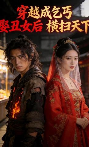 短剧《穿越成乞丐，娶丑女后横扫天下》海报