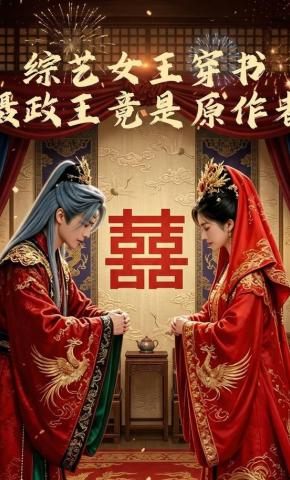 短剧《综艺女王穿书，摄政王竟是原作者》海报