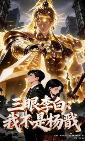 短剧《三眼李白：我不是杨戬》海报