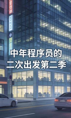 短剧《中年程序员的二次出发第二季》海报