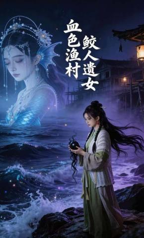 短剧《血色渔村：鲛人遗女》海报