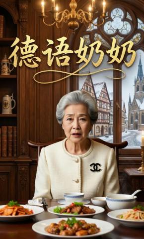 短剧《德语奶奶》海报