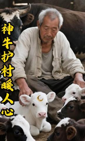 短剧《神牛护村暖人心》海报