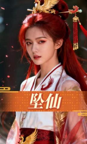 短剧《坠仙》海报