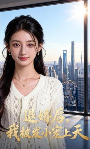 短剧《退婚后，我被发小宠上天》海报