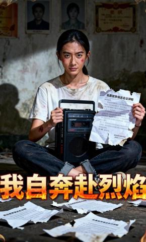 短剧《我自奔赴烈焰》海报