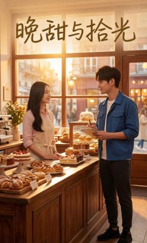短剧《晚甜与拾光》海报
