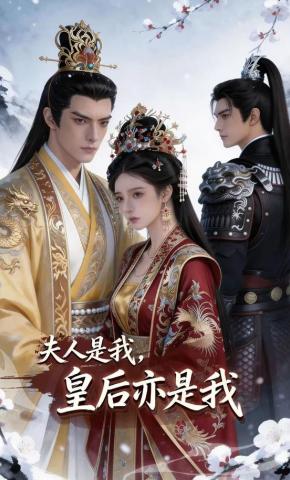 短剧《夫人是我，皇后亦是我》海报