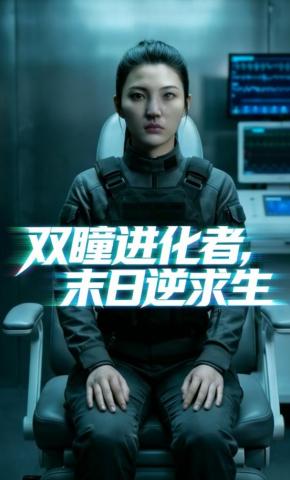 短剧《双瞳进化者，末日逆求生》海报