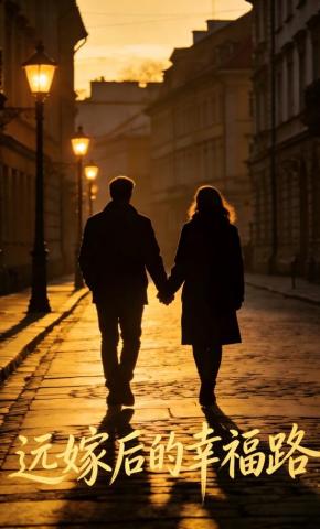 短剧《远嫁后的幸福路》海报