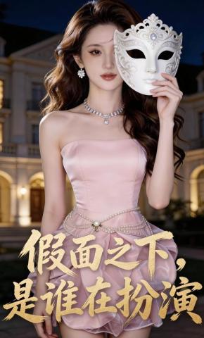 短剧《假面之下，是谁在扮演》海报