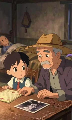 短剧《爷爷的秘密》海报