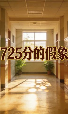 短剧《725分的假象》海报