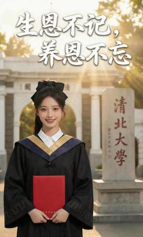 短剧《生恩不记，养恩不忘》海报