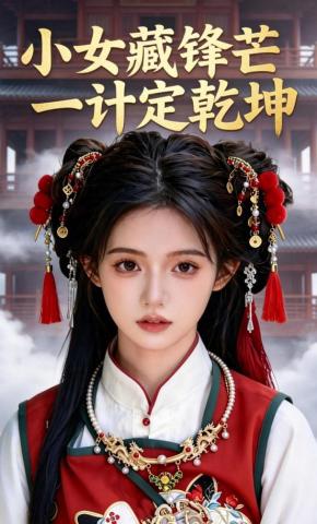 短剧《小女藏锋芒一计定乾坤》海报