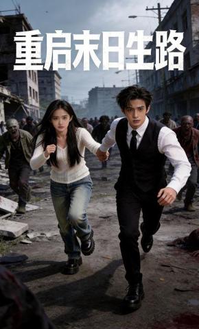短剧《重启末日生路》海报