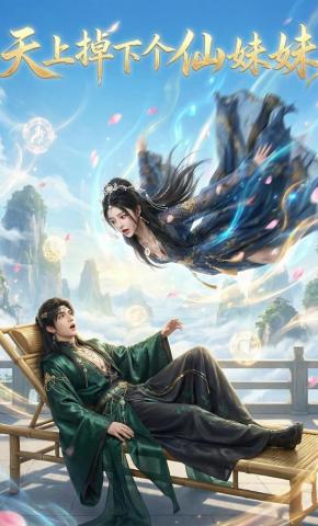 短剧《天上掉下个仙妹妹》海报