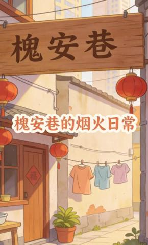 短剧《槐安巷的烟火日常》海报