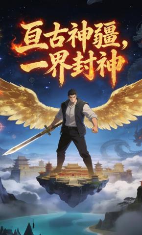 短剧《亘古神疆，一界封神》海报