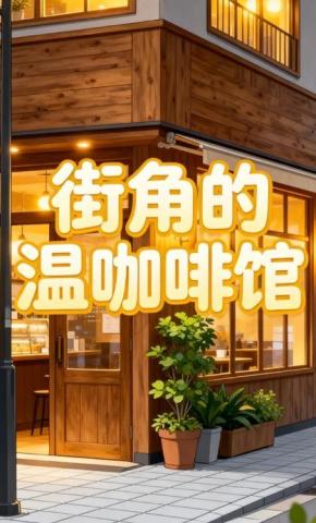 短剧《街角的温咖啡馆》海报