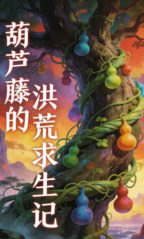 短剧《葫芦藤的洪荒求生记》海报