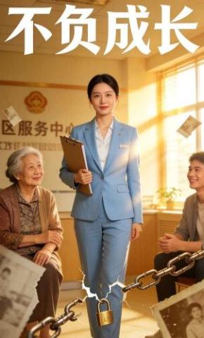 短剧《不负成长》海报