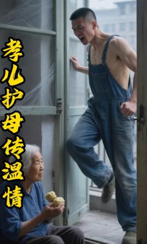短剧《孝儿护母传温情》海报