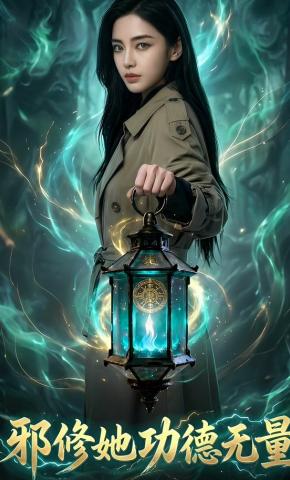 短剧《邪修她功德无量》海报