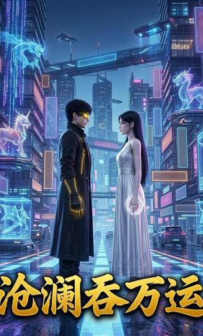 短剧《沧澜吞万运》海报