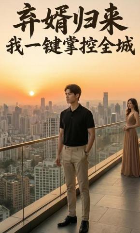 短剧《弃婿归来，我一键掌控全城》海报