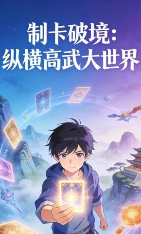 短剧《制卡破境：纵横高武大世界》海报