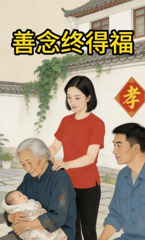 短剧《善念终得福》海报